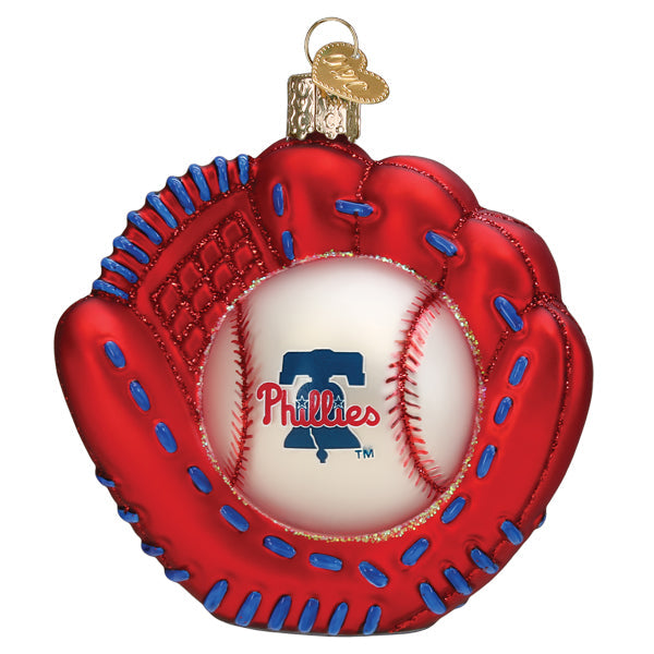 Phillies Baseball Mitt Ornament - Grazingbelles