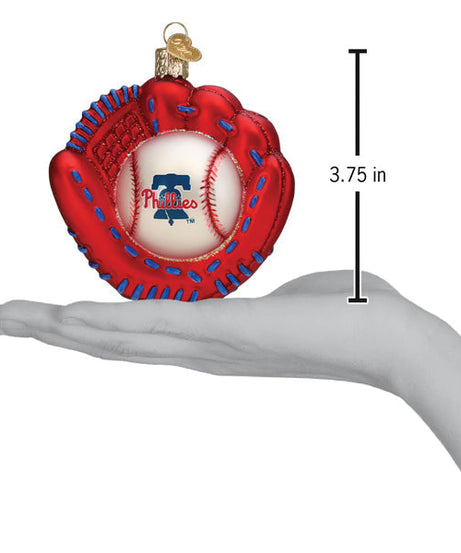 Phillies Baseball Mitt Ornament - Grazingbelles