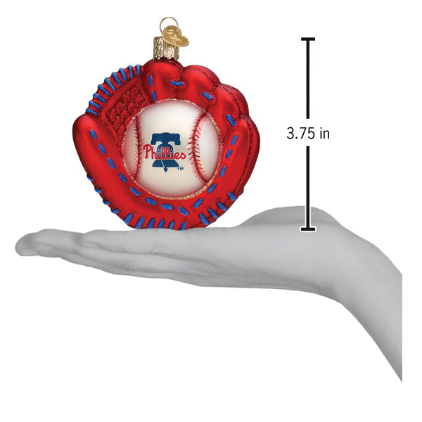 Phillies Baseball Mitt Ornament - Grazingbelles