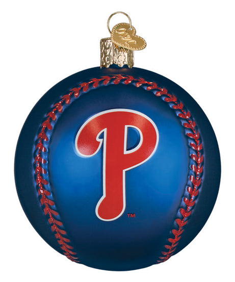 Phillies Baseball Ornament