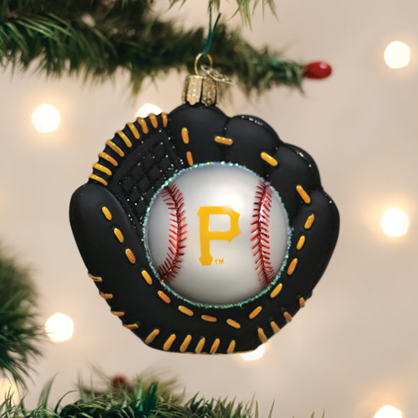 Pirates Baseball Mitt Ornament - Grazingbelles