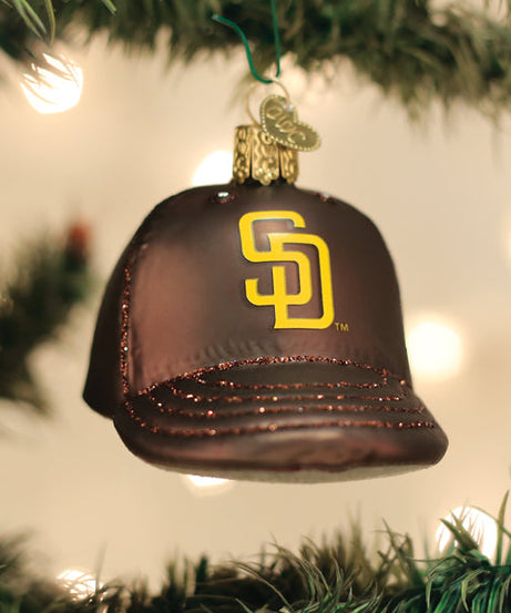 Padres Baseball Cap Ornament