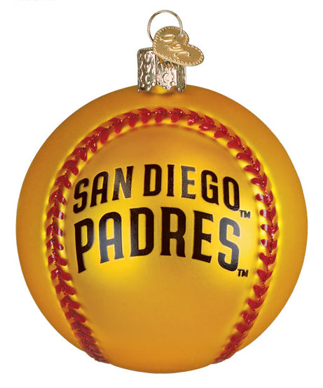 Padres Baseball Ornament