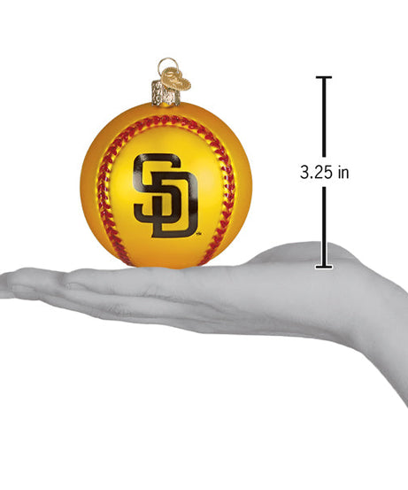 Padres Baseball Ornament