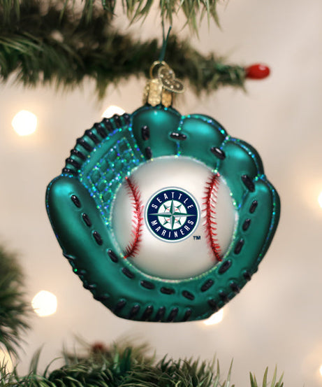 Mariners Baseball Mitt Ornament