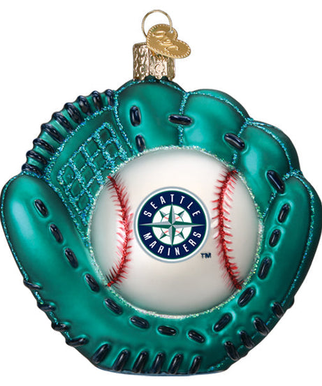 Mariners Baseball Mitt Ornament