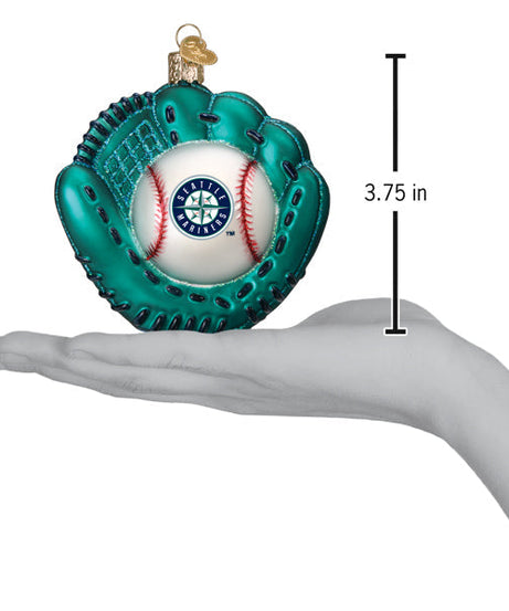 Mariners Baseball Mitt Ornament