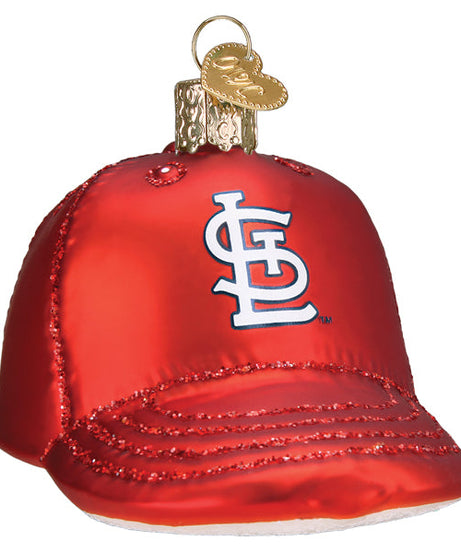 Cardinals Baseball Cap Ornament