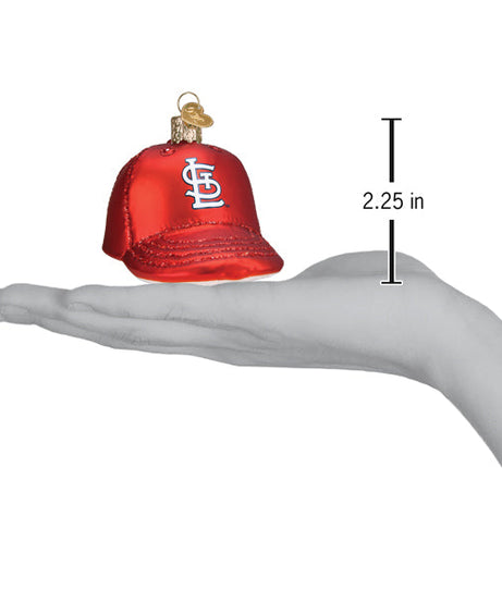 Cardinals Baseball Cap Ornament