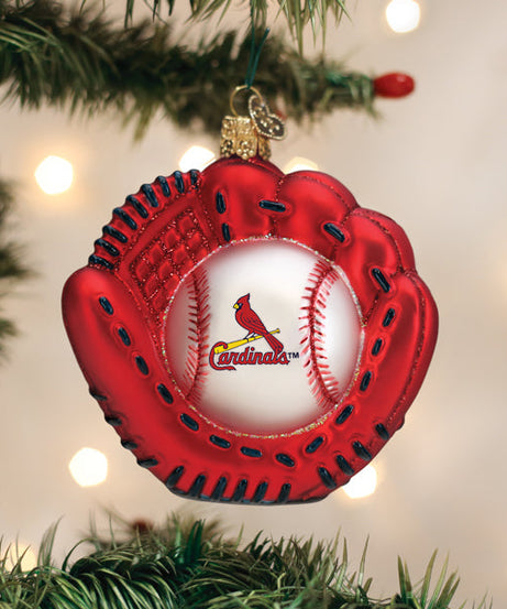 Cardinals Baseball Mitt Ornament - Grazingbelles