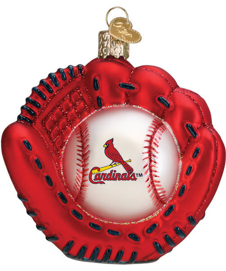 Cardinals Baseball Mitt Ornament - Grazingbelles