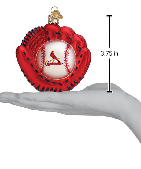 Cardinals Baseball Mitt Ornament - Grazingbelles