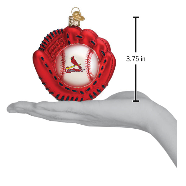 Cardinals Baseball Mitt Ornament - Grazingbelles
