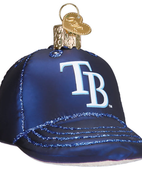 Rays Baseball Cap Ornament