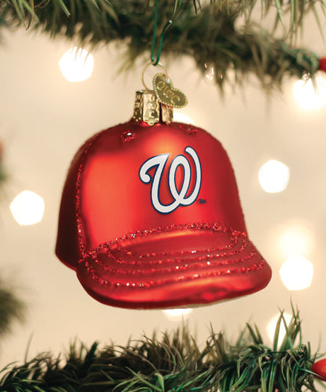 Nationals Baseball Cap Ornament