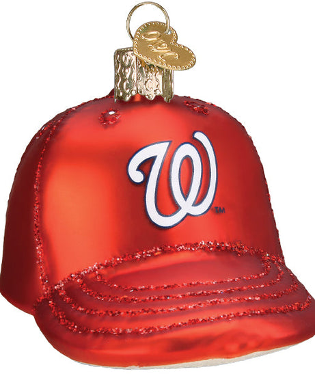 Nationals Baseball Cap Ornament