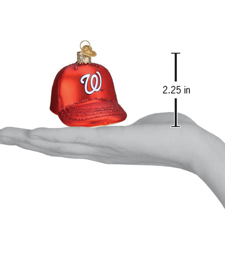 Nationals Baseball Cap Ornament
