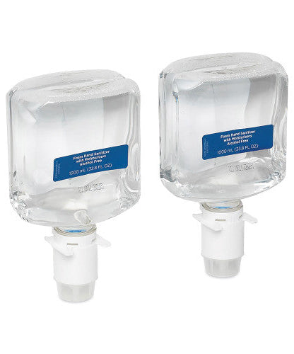 Georgia Pacific Professional enMotion Gen2 Moisturizing Foam Hand Sanitizer Dispenser Refill, 1,000 mL Bottle, Fragrance-Free, 2/Carton (42338)
