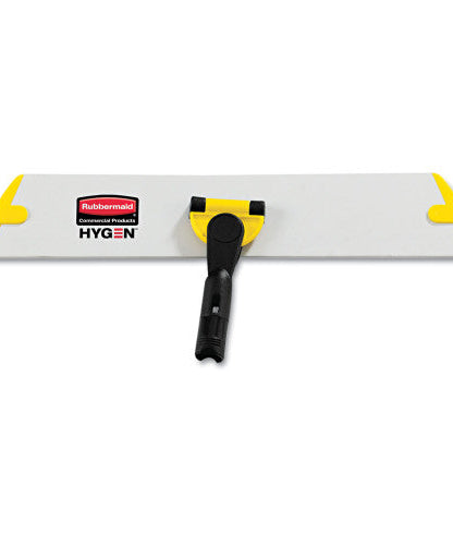 Rubbermaid HYGEN Quick Connect S-S Frame, Wet/Dry Mop 17.19w x 3d, Aluminum, Yellow (Q560) - Grazingbelles