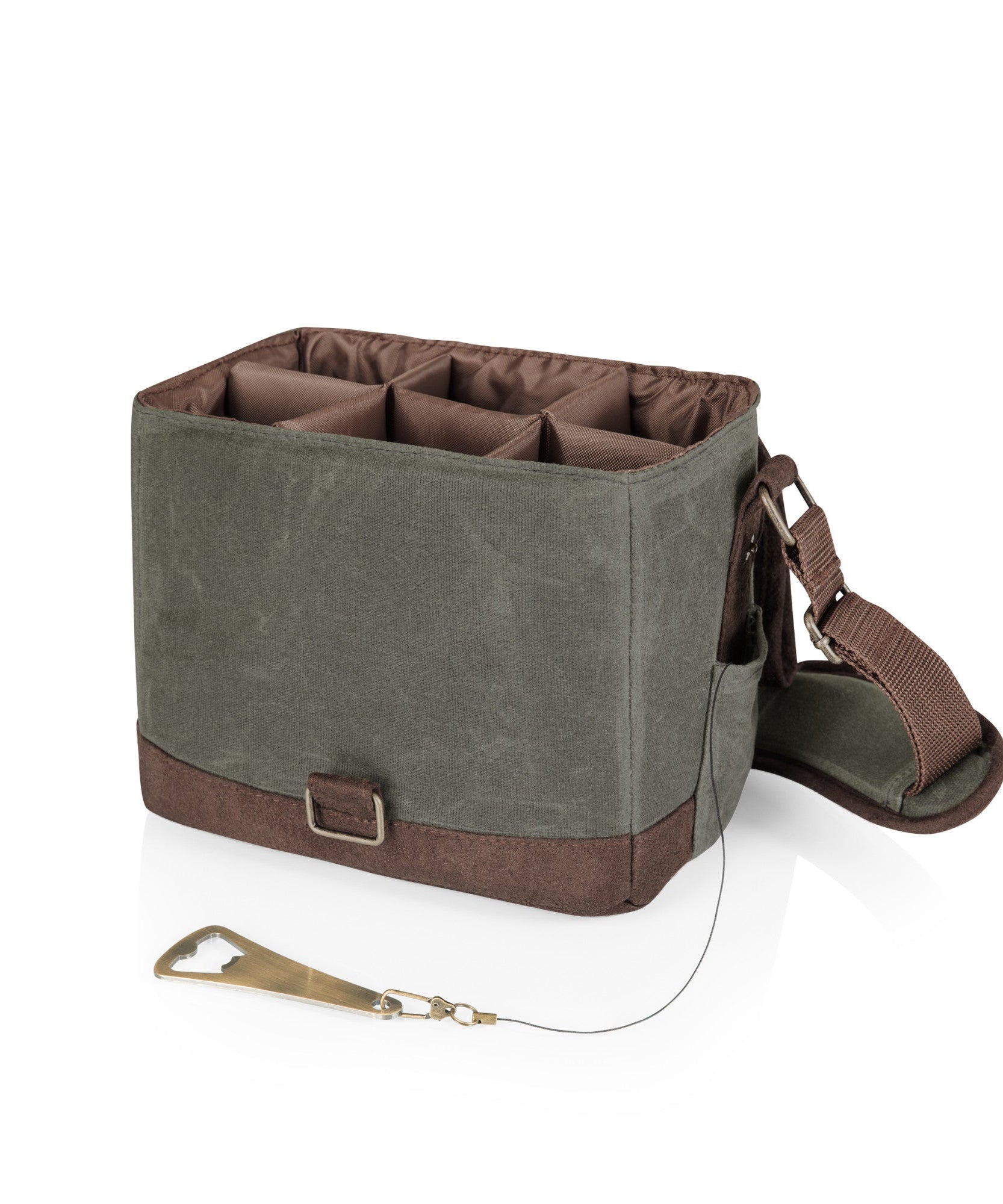 Beer Caddy Cooler Tote with Opener