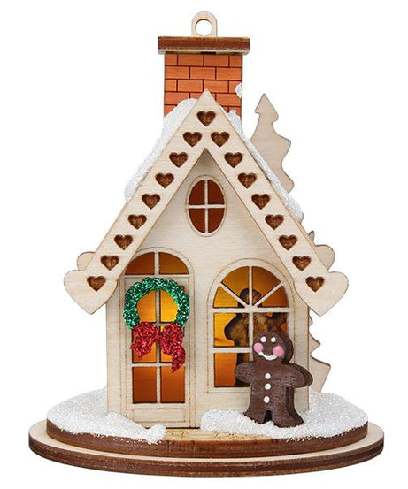 Gingerbread Cottage Ornament
