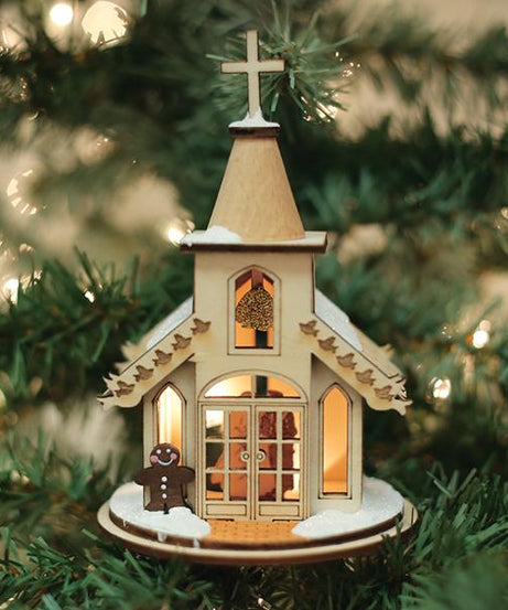 Wedding Chapel Ornament