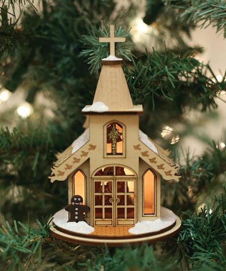 Nativity Chapel Ornament