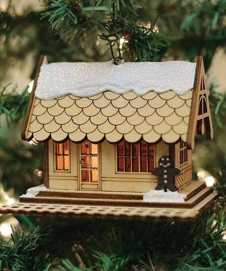 All  Aboard Train Depot Ornament