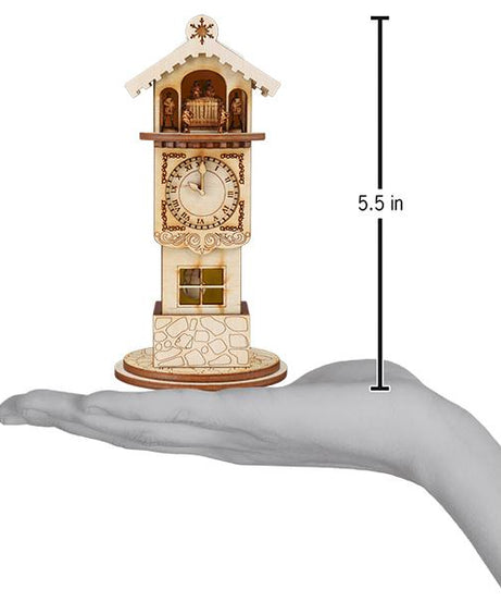 Ginger Clock Tower Ornament