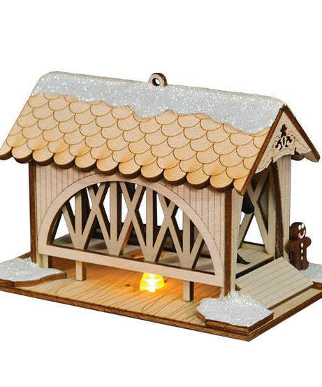 Covered Bridge & Sleigh