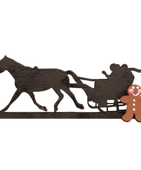 Covered Bridge & Sleigh