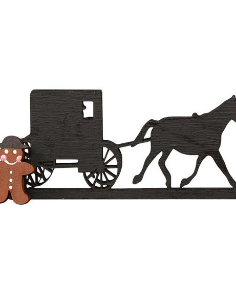 Covered Bridge-Amish Buggy