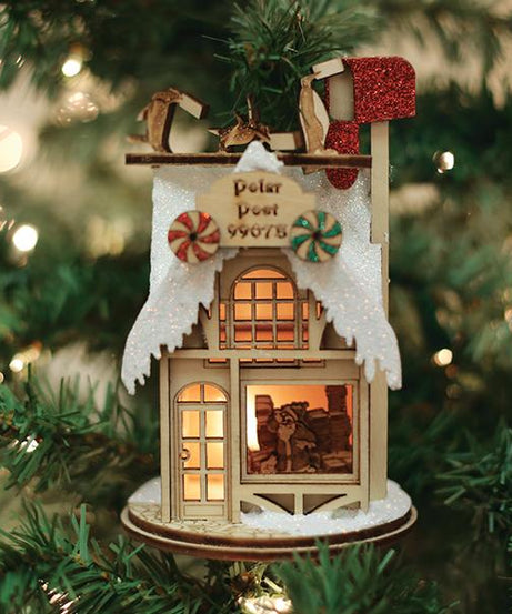 Polar Post Office Ornament
