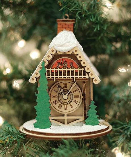 Alpine Time Clock Shoppe Ornament