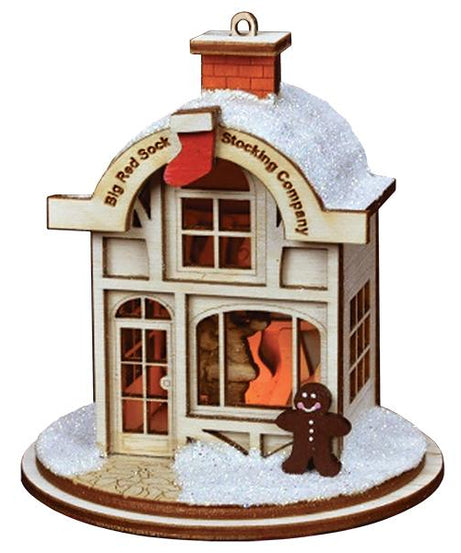 Big Red Sock Stocking Co. Ornament