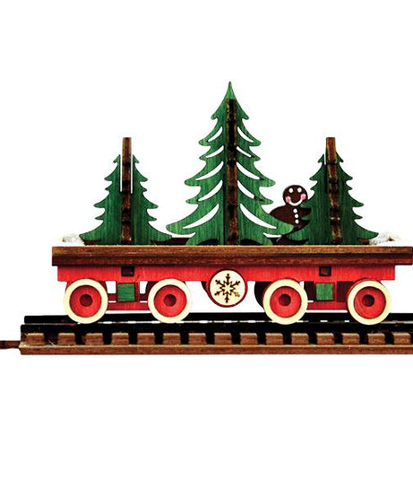 Santa's NP Express Flat Car