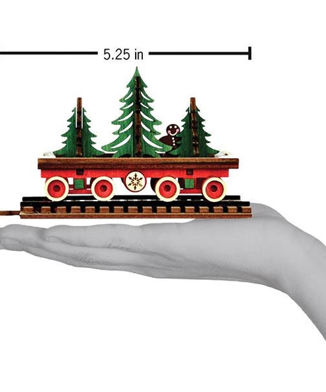 Santa's NP Express Flat Car