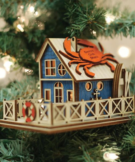 Crab Shack Ornament