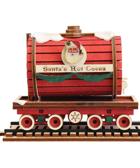 Santa's Hot Cocoa Tanker Ornament