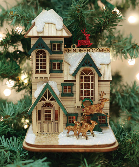 Reindeer Games Ornament