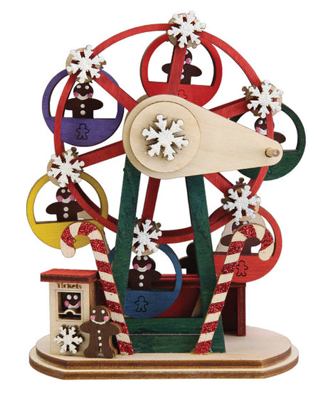 Ginger Man Ferris Wheel Ornament