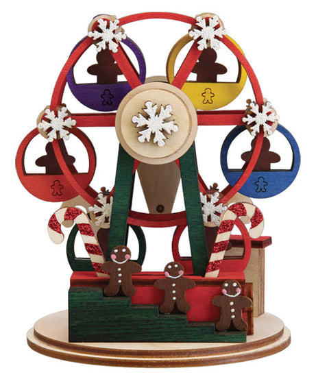 Ginger Man Ferris Wheel Ornament