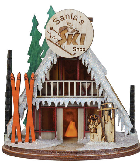 Alpine Ski Shop Ornament