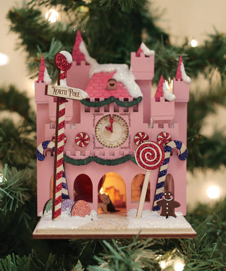 Santa's Magic Castle Ornament