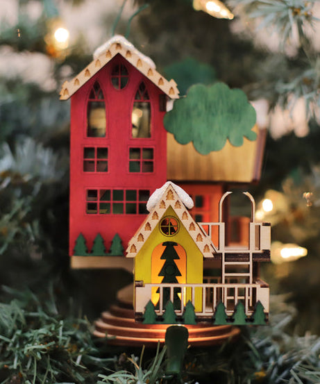 Christmas Tree House Ornament