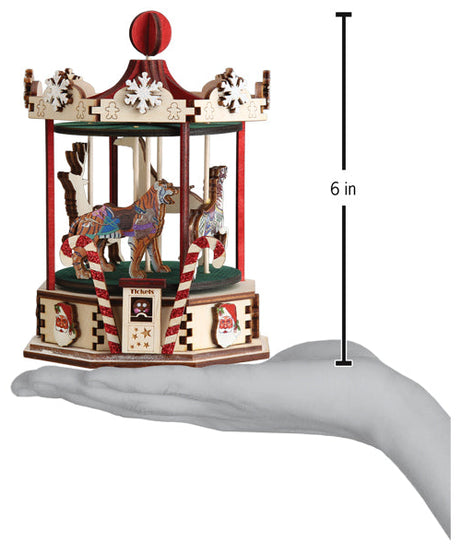 Christmas Carousel Ornament