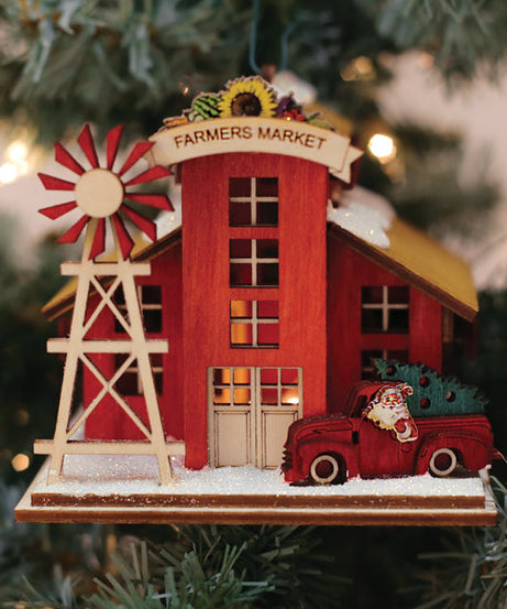 Farmer's Market Ornament - Grazingbelles