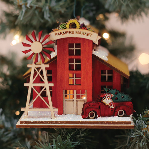 Farmer's Market Ornament - Grazingbelles