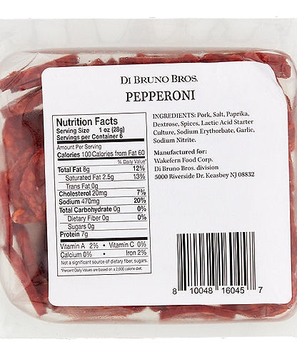 Pepperoni Coin Sliced Pack