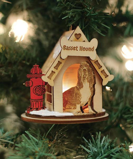 Basset Hound Ornament